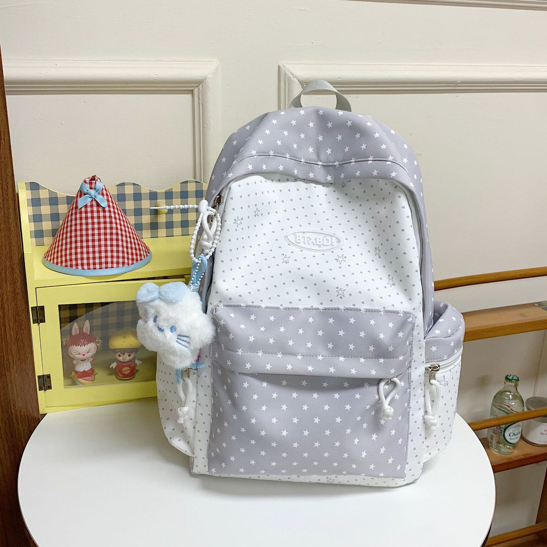 Star-Printed Children's Backpack Kalsten