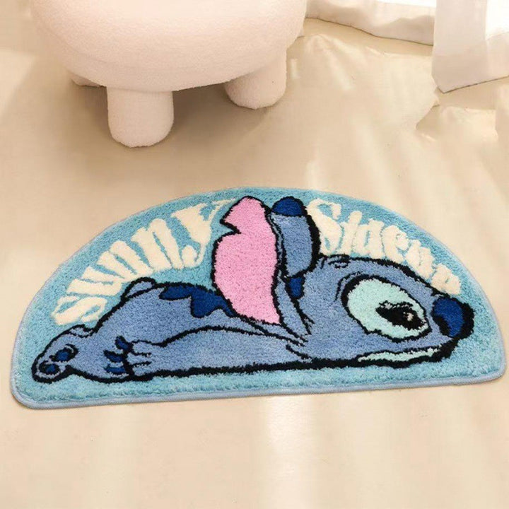 Cartoon Character Plush Area Rug for Home