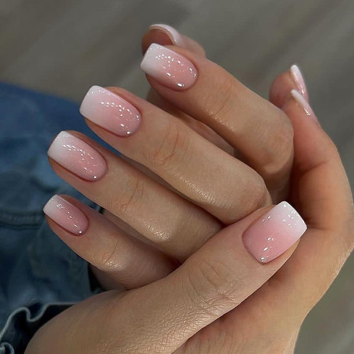 Artificial nail set with natural look and high-gloss finish Kalsten