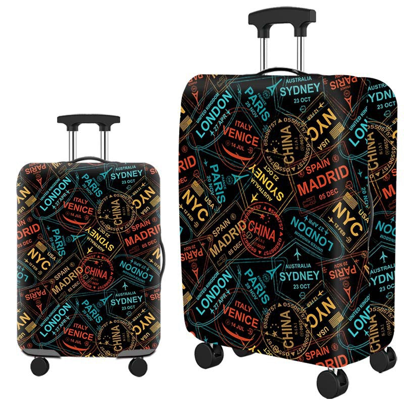 Artistic Travel Hard Shell Suitcase Kalsten