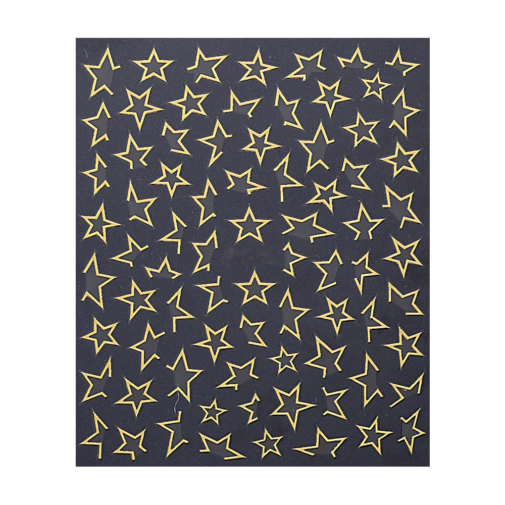 Decorative Star Nail Art Nail Stickers