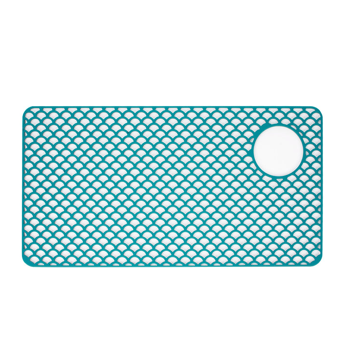 Non-Slip Multi-Textured Kitchen Drain Mat Kalsten