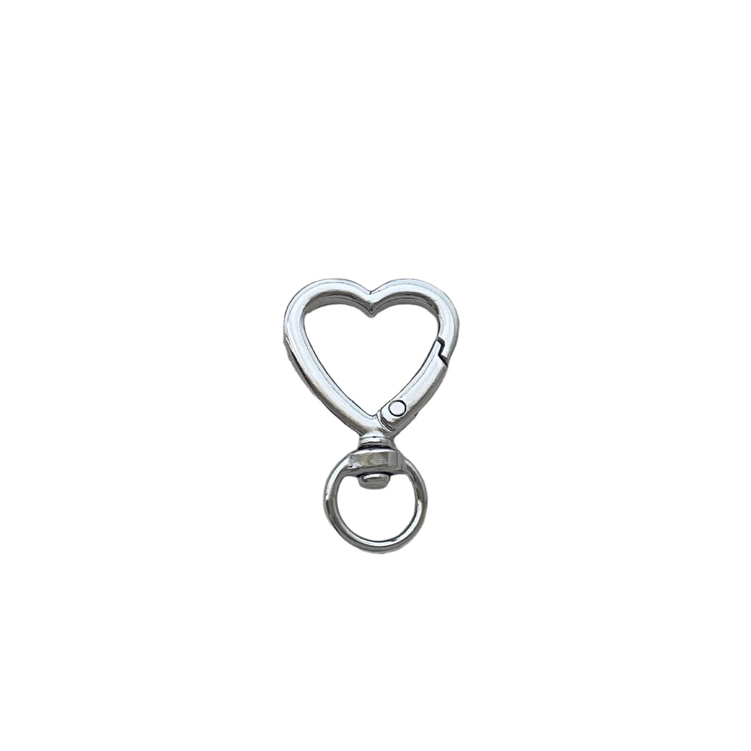 Heart-Shaped Clip Hook Keychain Kalsten
