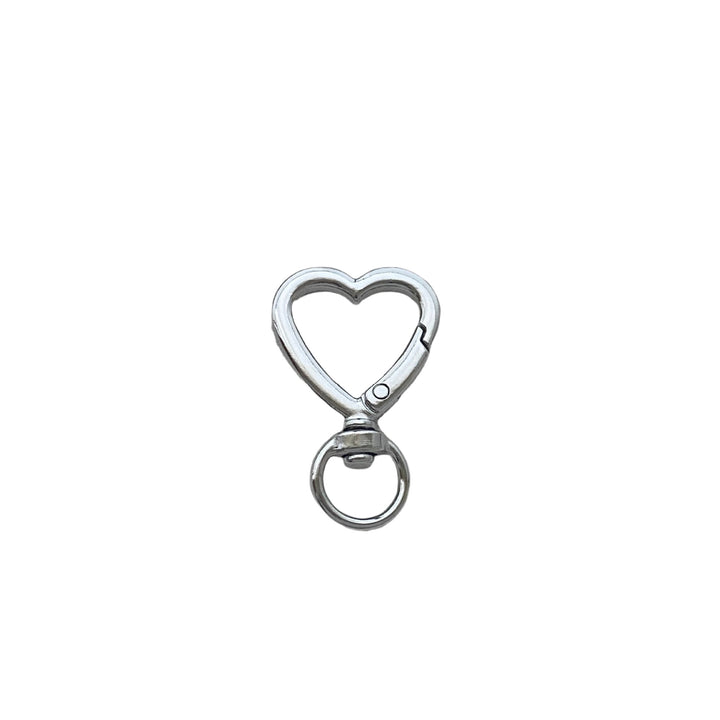 Heart-Shaped Clip Hook Keychain Kalsten