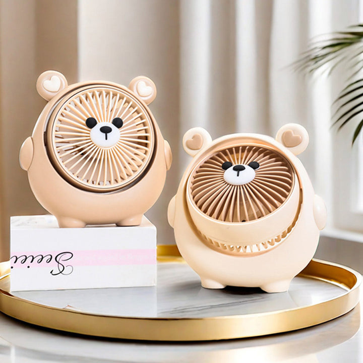 Ladies portable table fan in cute animal design Kalsten