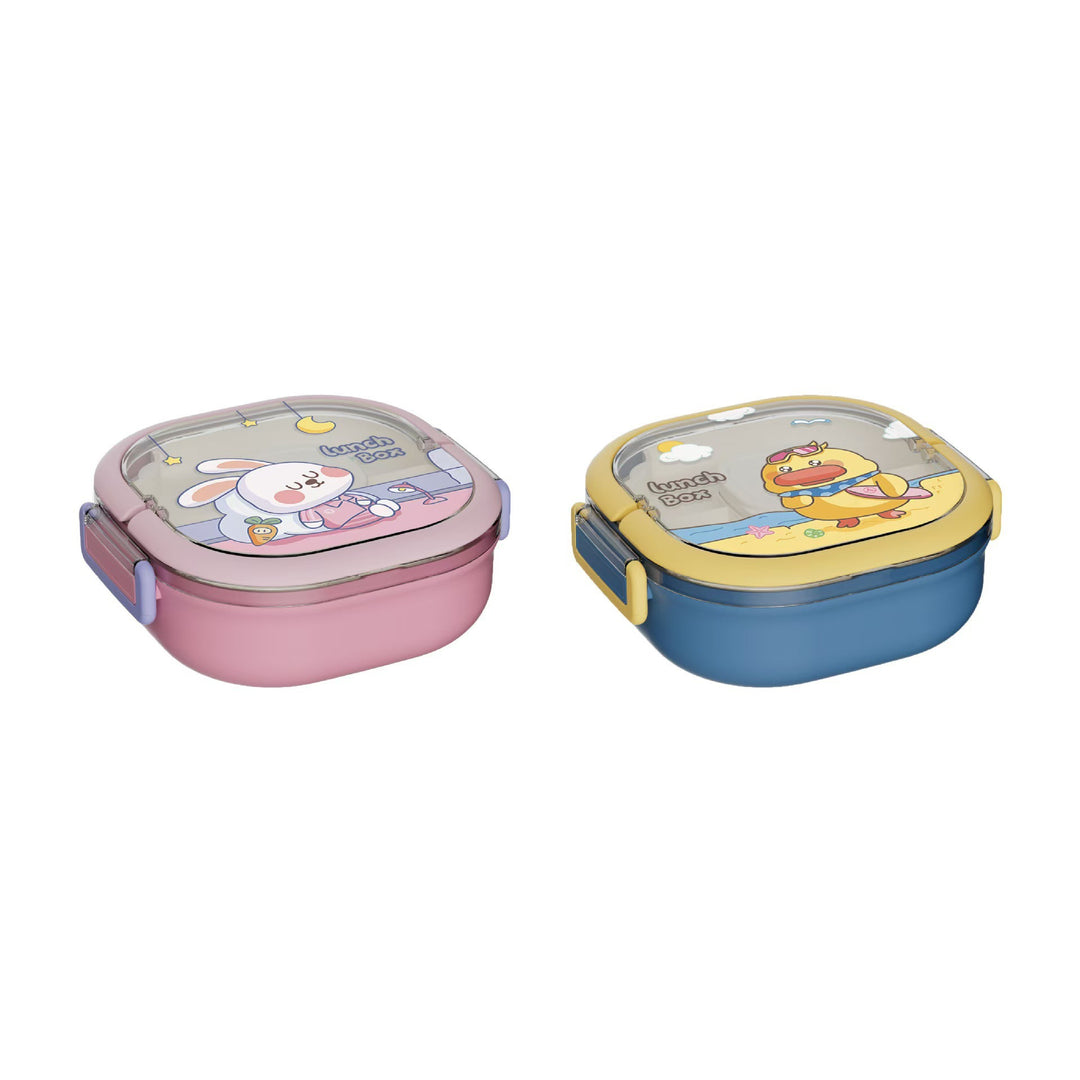 Whimsical Cartoon-Themed Bento Lunch Box