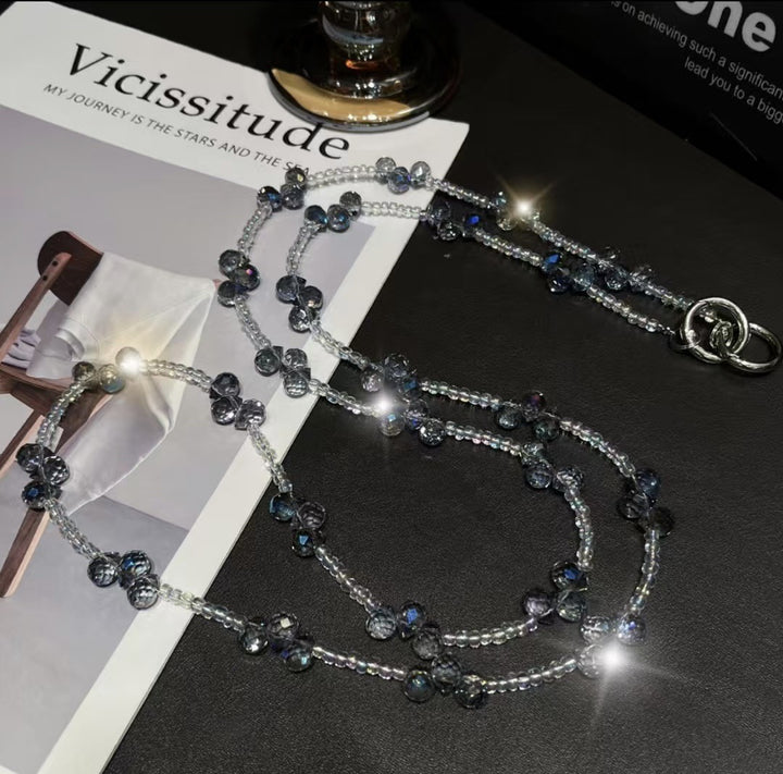 Elegant Crystal Beaded Eyewear Chain Kalsten