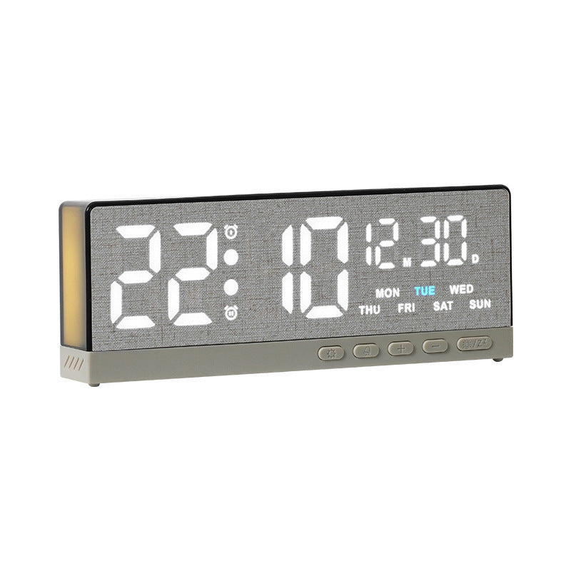 Digital radio alarm clock with large LED display and multifunctional settings Kalsten