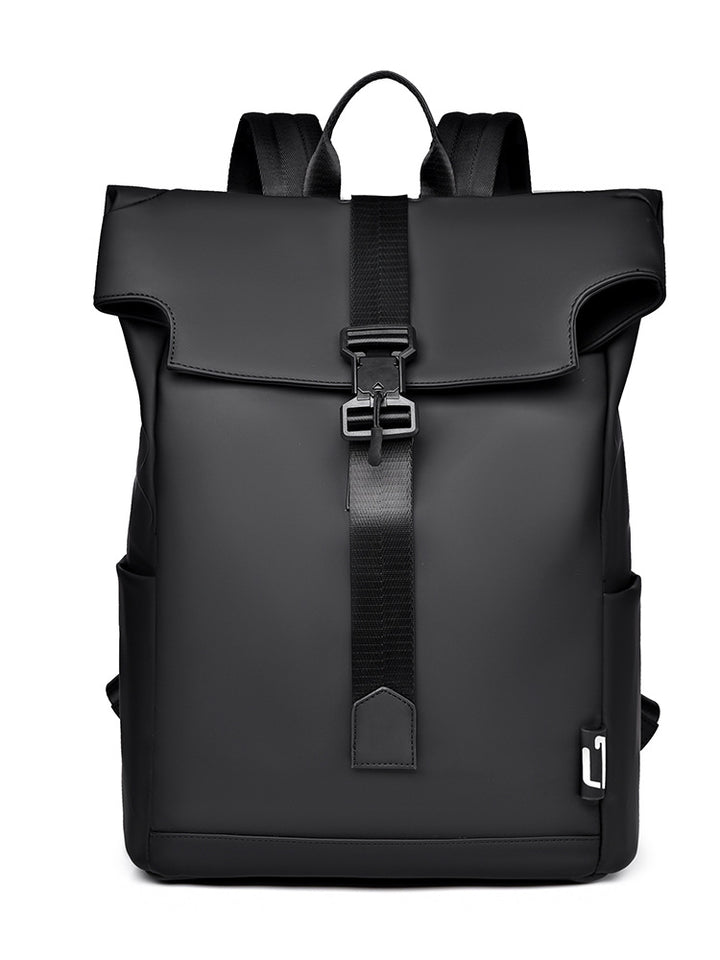 Modern Waterproof Roll-Top Backpack Kalsten