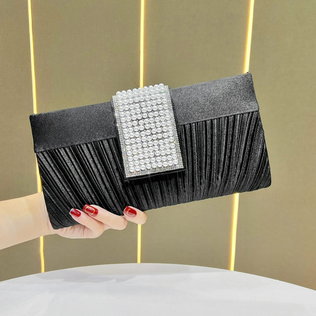 Elegant Pleated Handbag