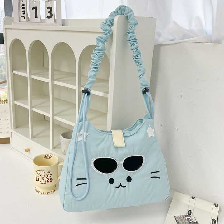 Cute Cat-Themed Sling Bag