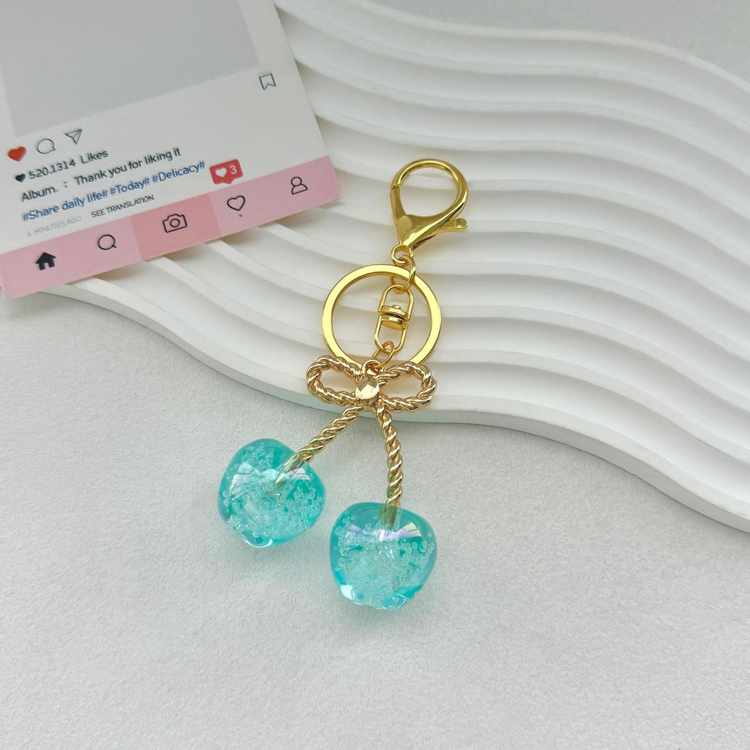 Cherry-Inspired Decorative Keychain Kalsten