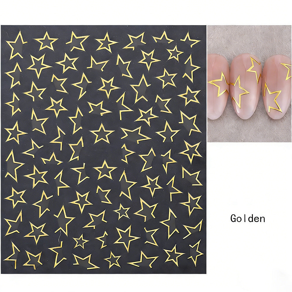 Decorative Star Nail Art Nail Stickers