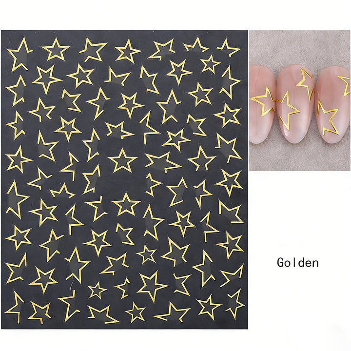 Decorative Star Nail Art Nail Stickers