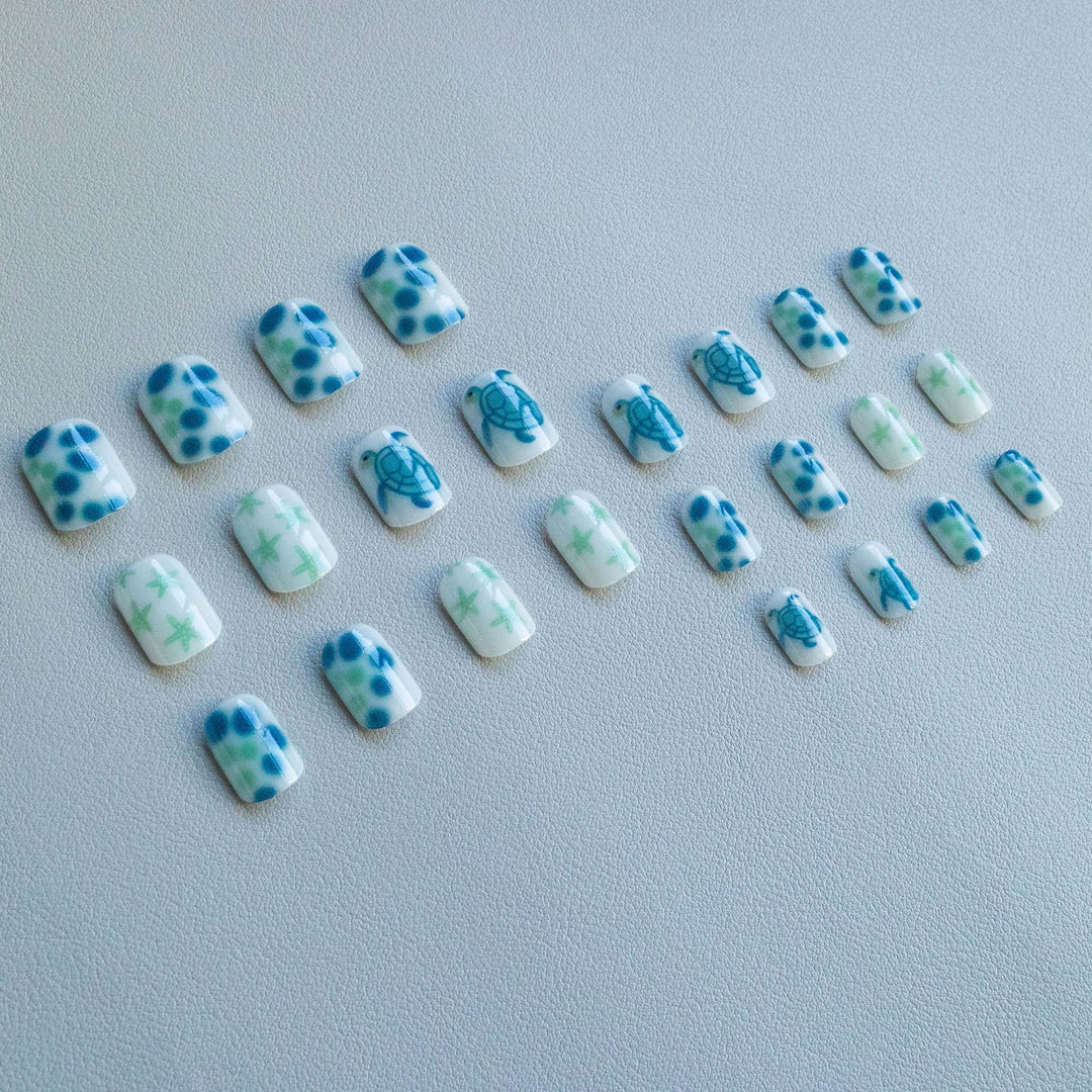 Themed Ocean-Inspired Nail Art Kit