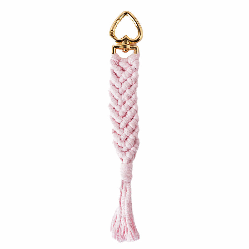 Decorative Macramé Keychain Holder Kalsten