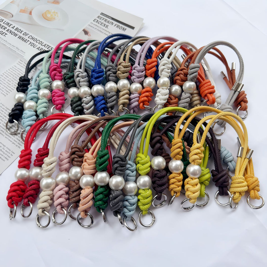 Elegant Braided Keyring Strap Kalsten