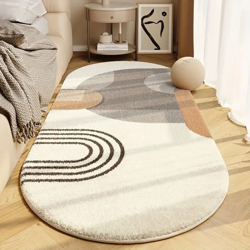 Modern Abstract Area Rug for Home Decor