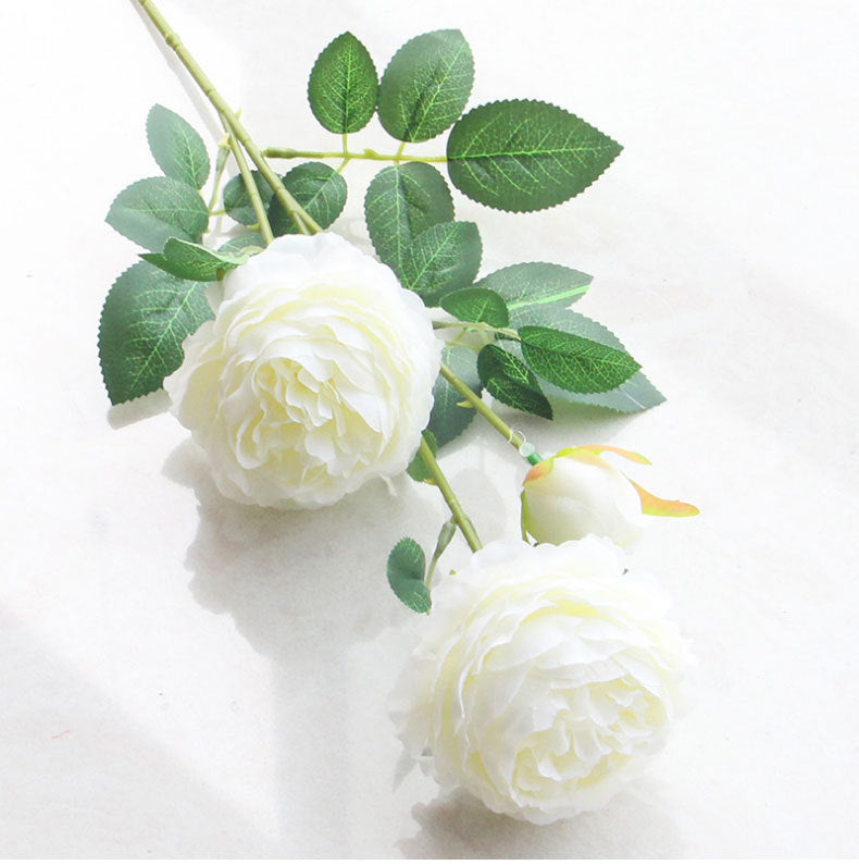 Elegant Faux Flower Stem Arrangement