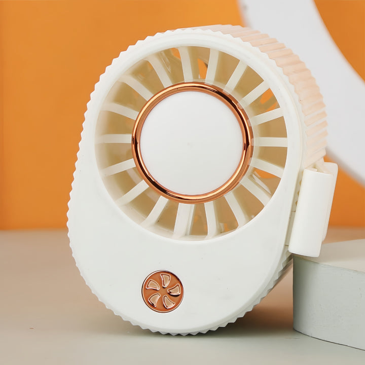 Ladies portable mini hand fan with rechargeable battery Kalsten