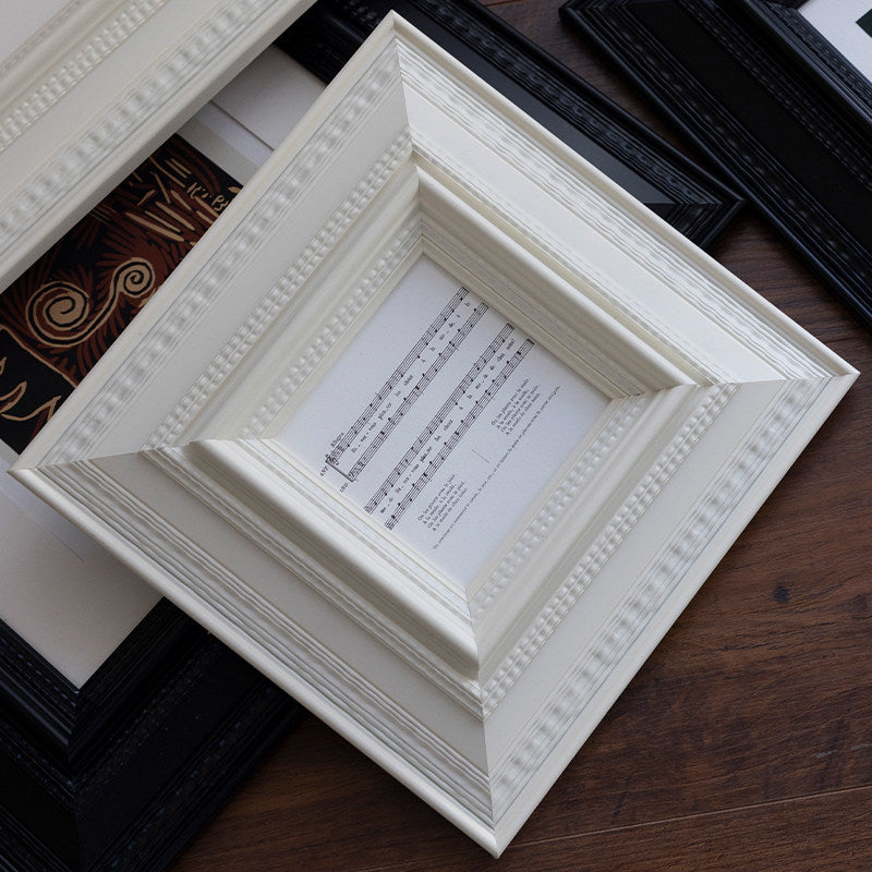 Ornate Floral Artwork Display Frame for Home