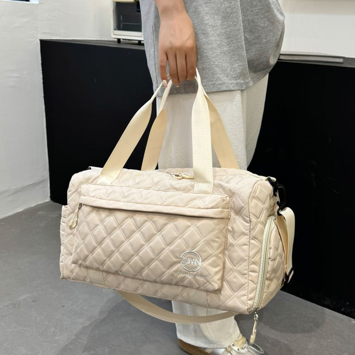 Quilted Gym Duffle Bag Kalsten