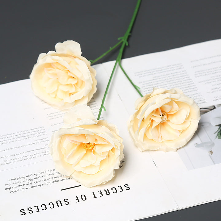Elegant Silk Floral Stem for Home Decor Display