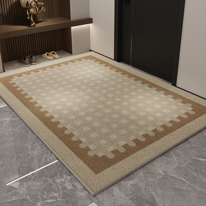Elegant Tropical-Themed Entryway Mat Kalsten