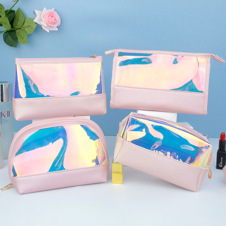 Cosmetic Organizer With Transparent Front And Multifunctional Interior Layout Kalsten