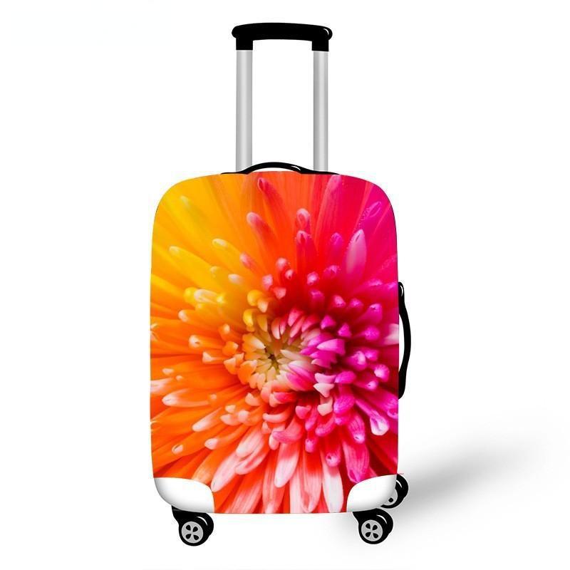 Women's hard shell suitcase with diverse floral design Kalsten