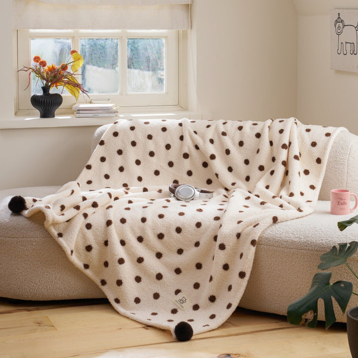 Women's Cozy Fleece Throw Blanket