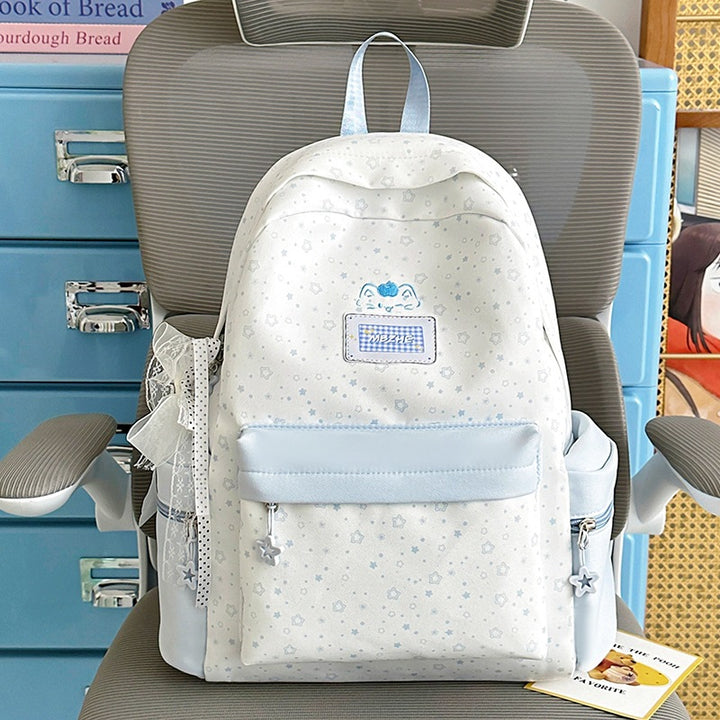 Cute Floral Embellished Backpack Kalsten