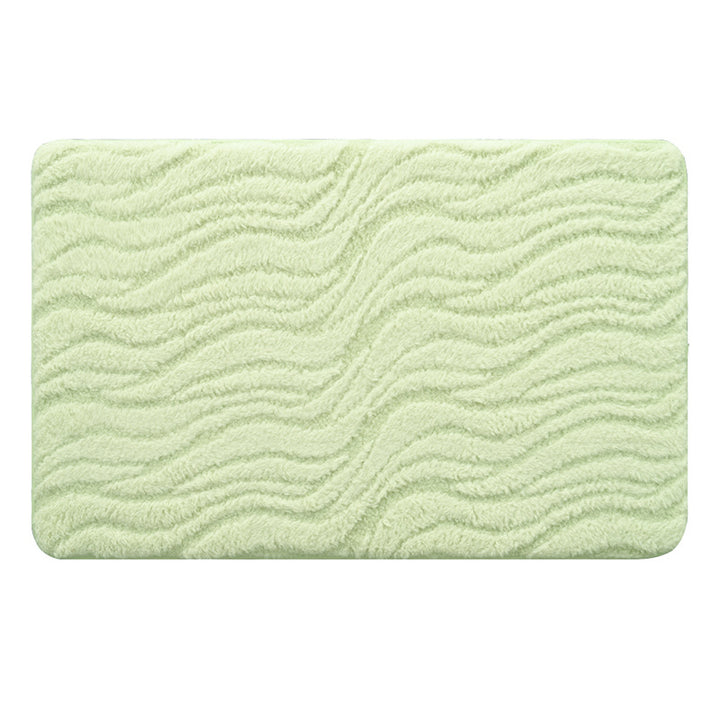 Soft Wave Pattern Bathroom Mat Kalsten