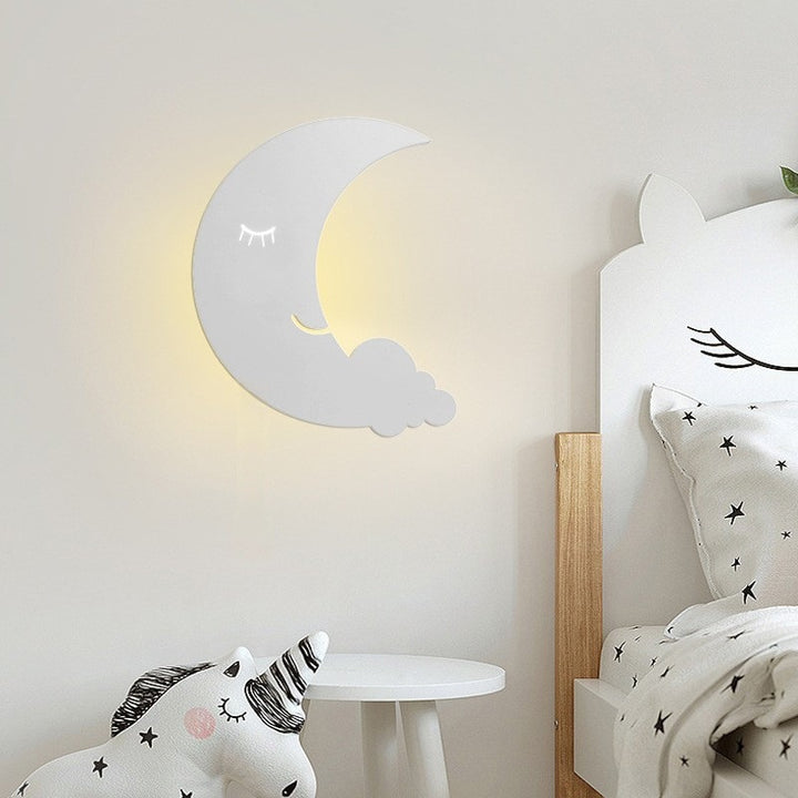 Cloud-Shaped LED Wall Light