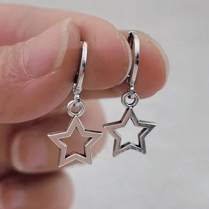 Stylish star earrings Kalsten