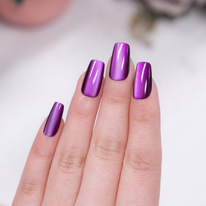 Glossy Press-On Nail Art  1791110921