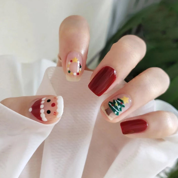 Fun Character-Themed Press-On Nail Art Kalsten