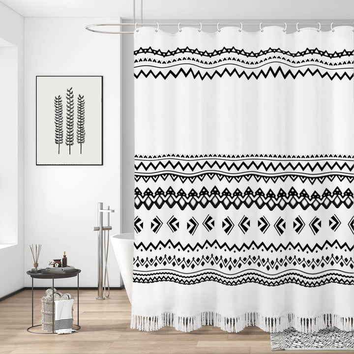 Artisan Stripe Shower Curtain Kalsten