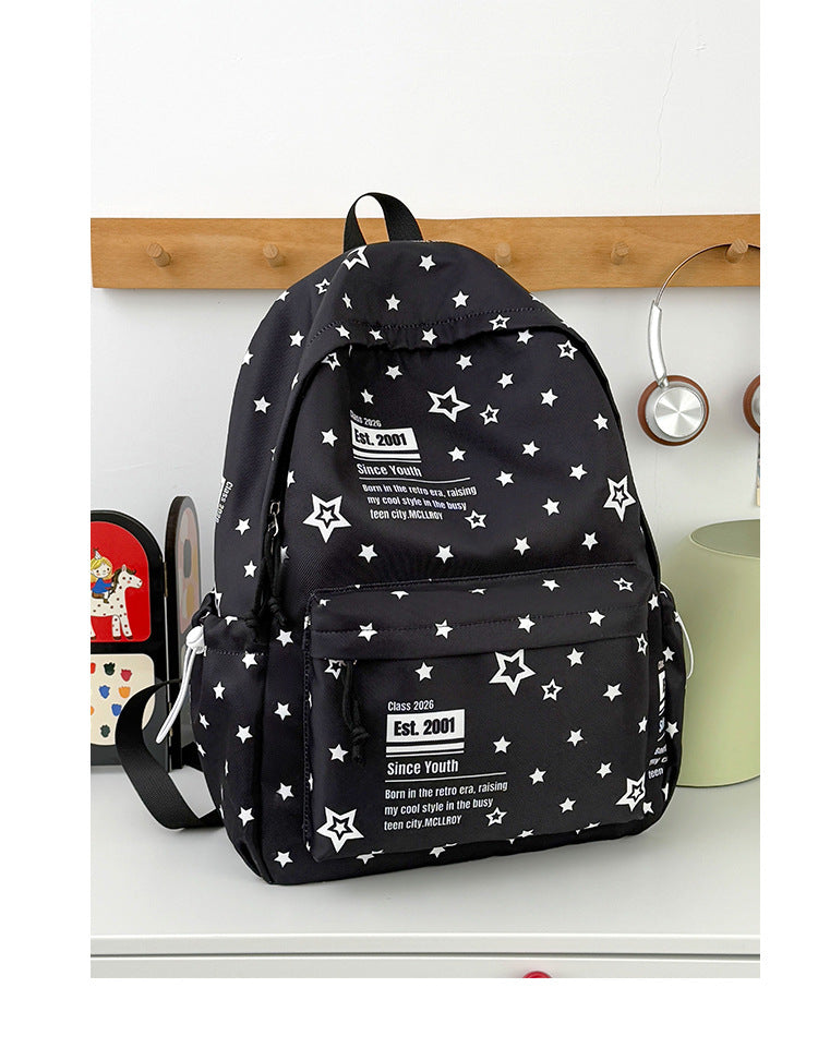 Retro-Inspired Graphic Backpack Kalsten