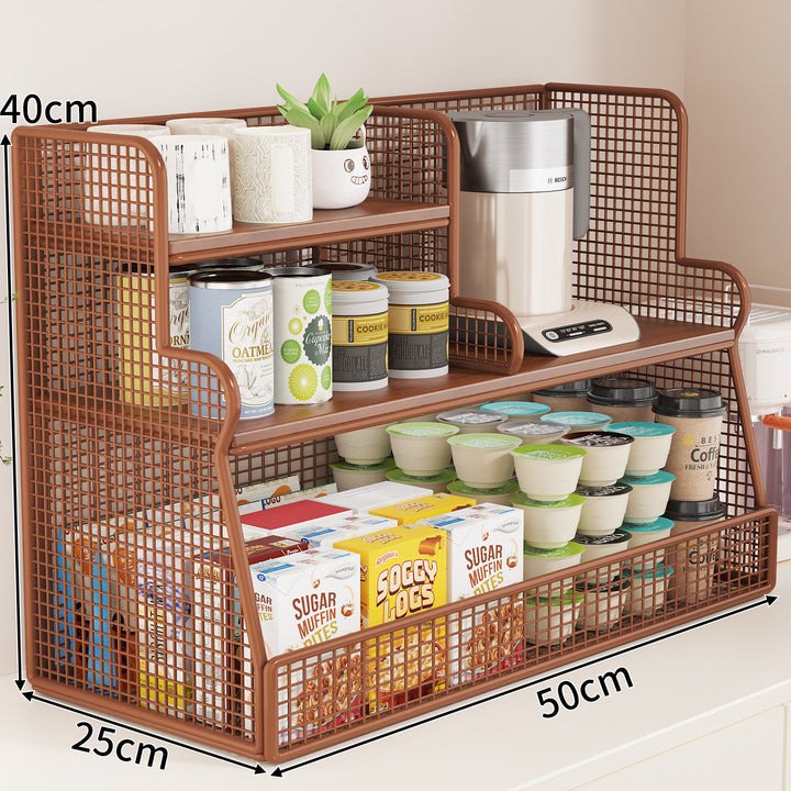 Multi-Tier Kitchen Shelf Organizer Kalsten