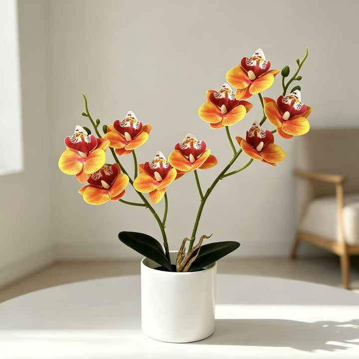 Artificial Orchid Flower Arrangement 1790480814 for Home Decor and Display
