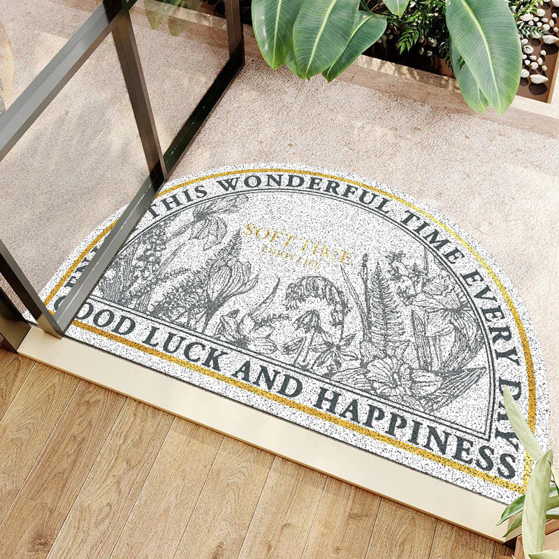 Inspirational Quote Welcome Mat
