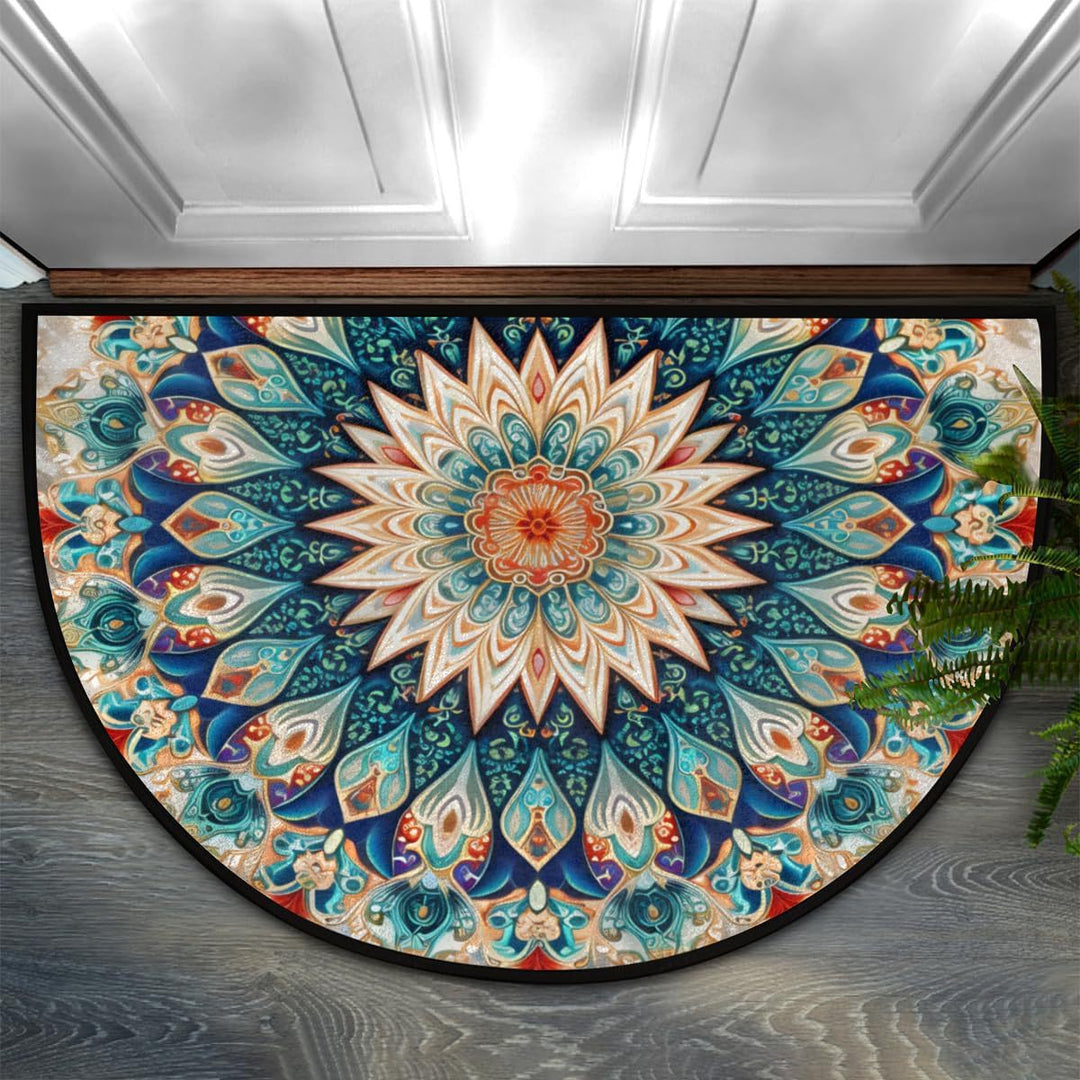 Bohemian Mandala Design Area Mat Kalsten