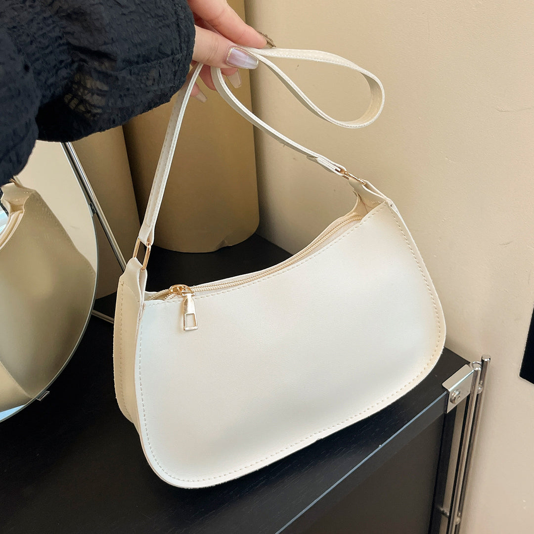 Faux Leather Crossbody Bag