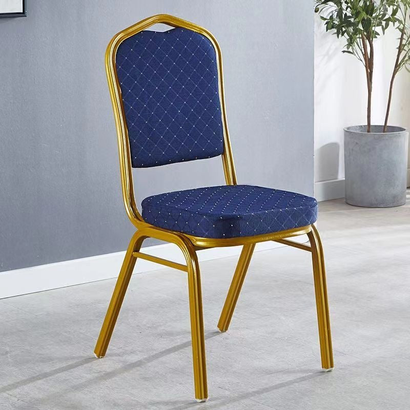 Elegant Upholstered Dining Chair with Gold Frame Kalsten