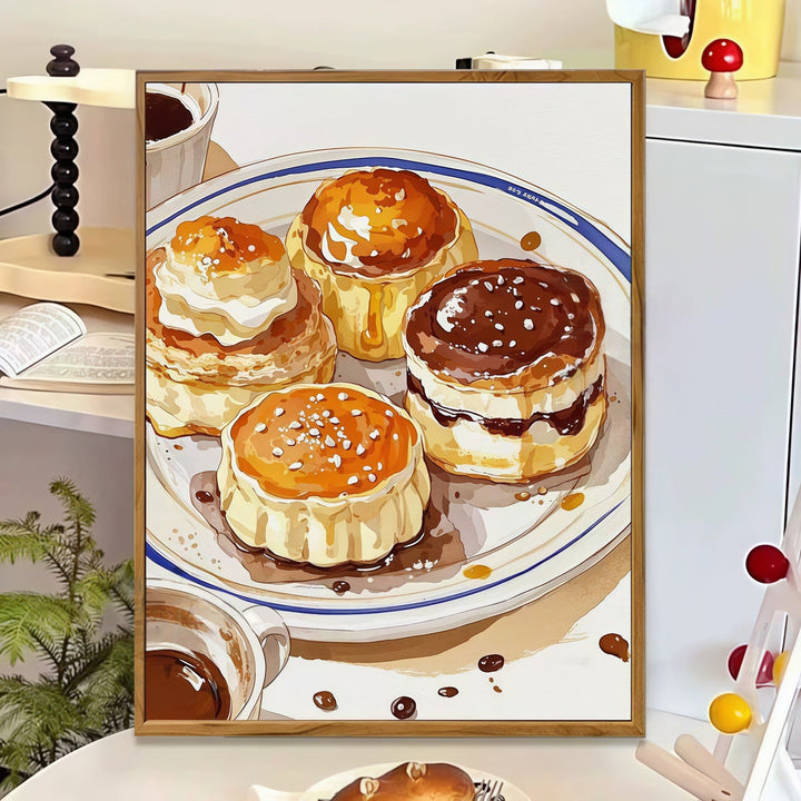Whimsical Culinary Art Print Kalsten