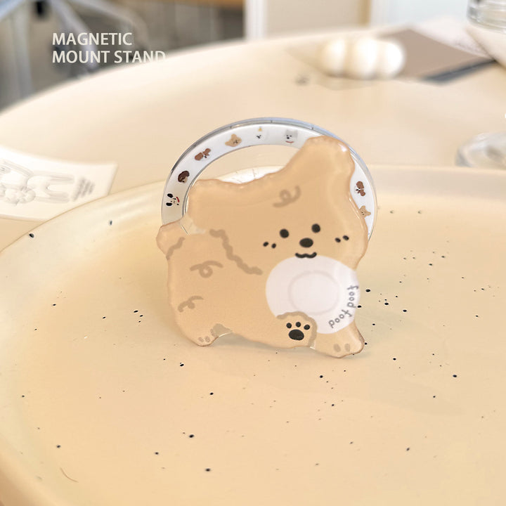 Magnetic smartphone holder in cute dog design Kalsten