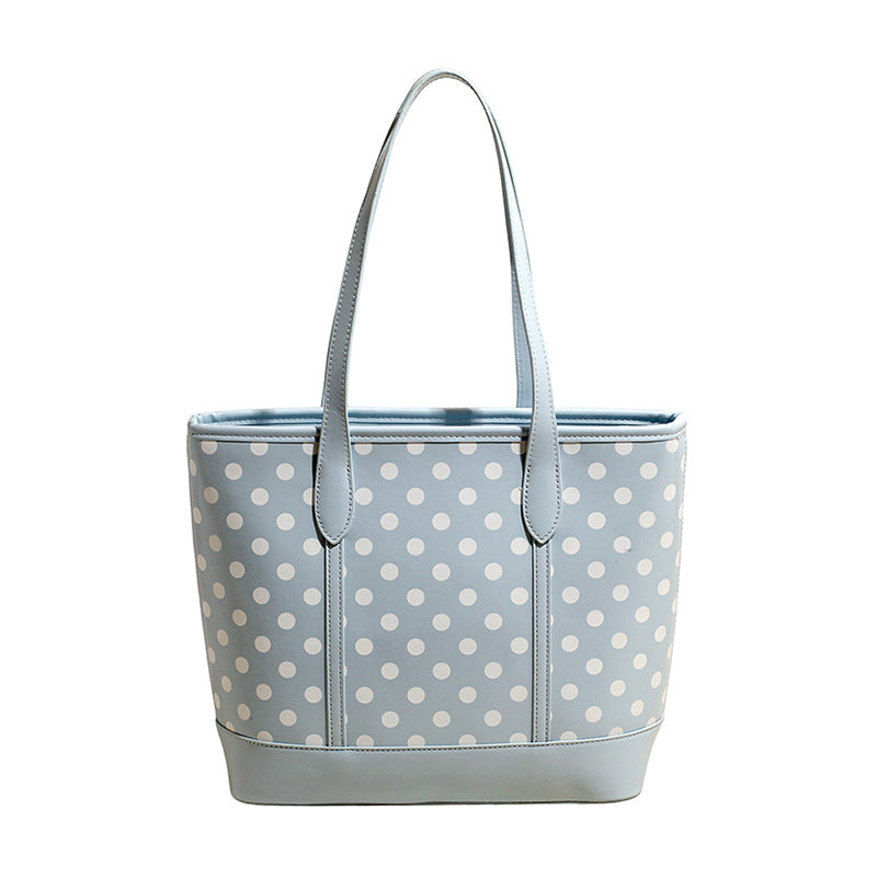 Polka Dot Print Casual Tote Kalsten