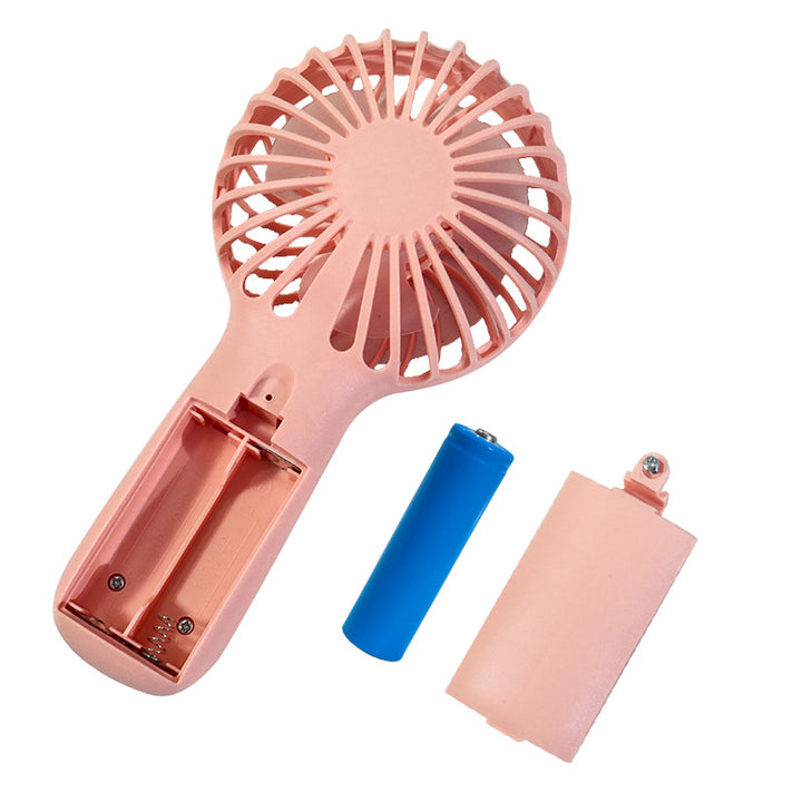 Ladies portable hand fan with ergonomic design and USB charging function Kalsten