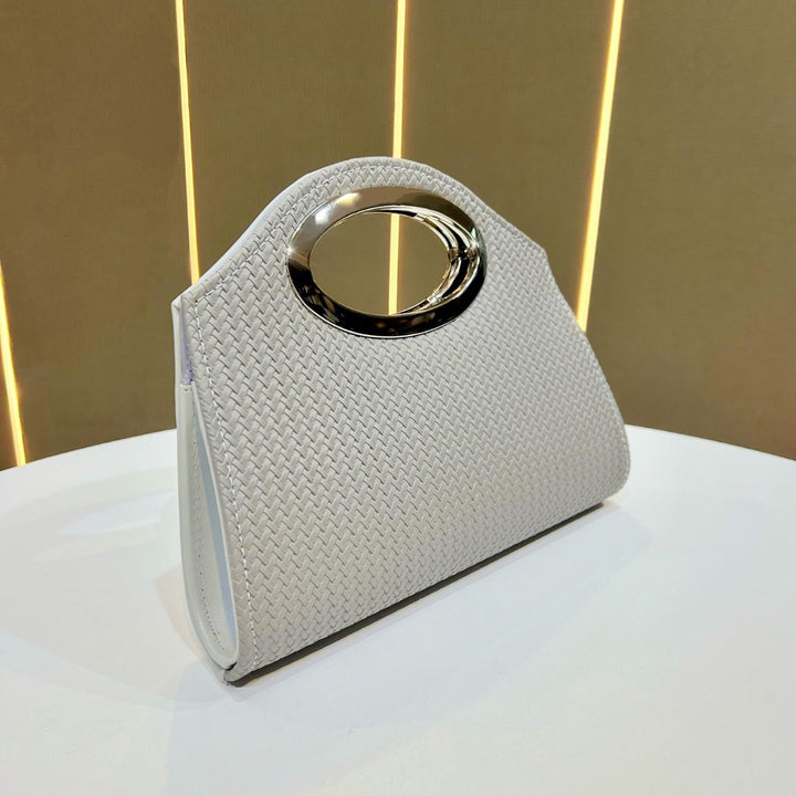 Structured Handheld Clutch Bag